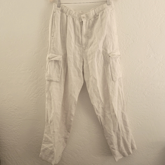 Tommy Bahama Relaxed Linen Pants Size Medium - Picture 1 of 9